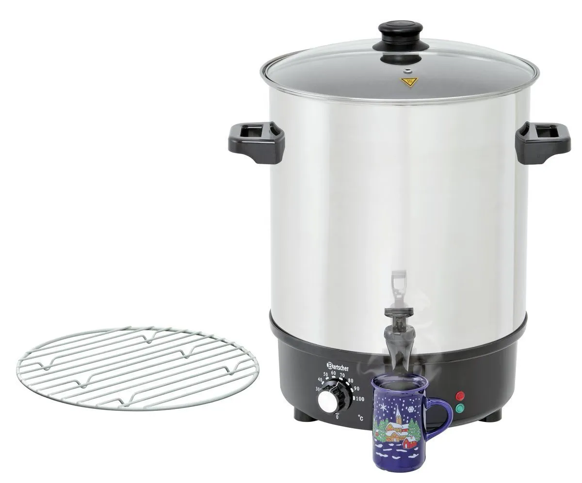 Marmite Vin Chaud & Stérilisateur Conserve - 30 L