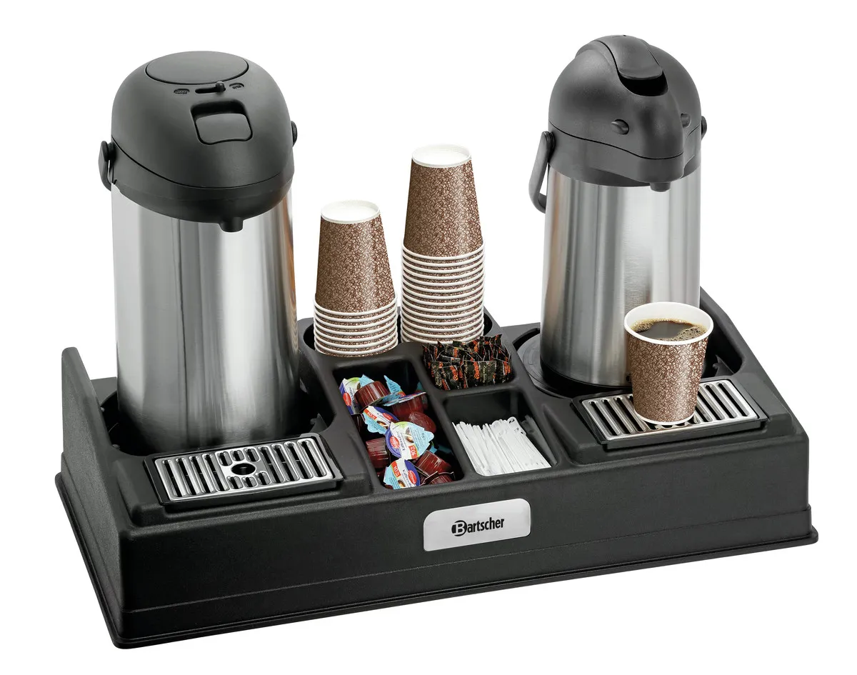 Double Présentoir à Café