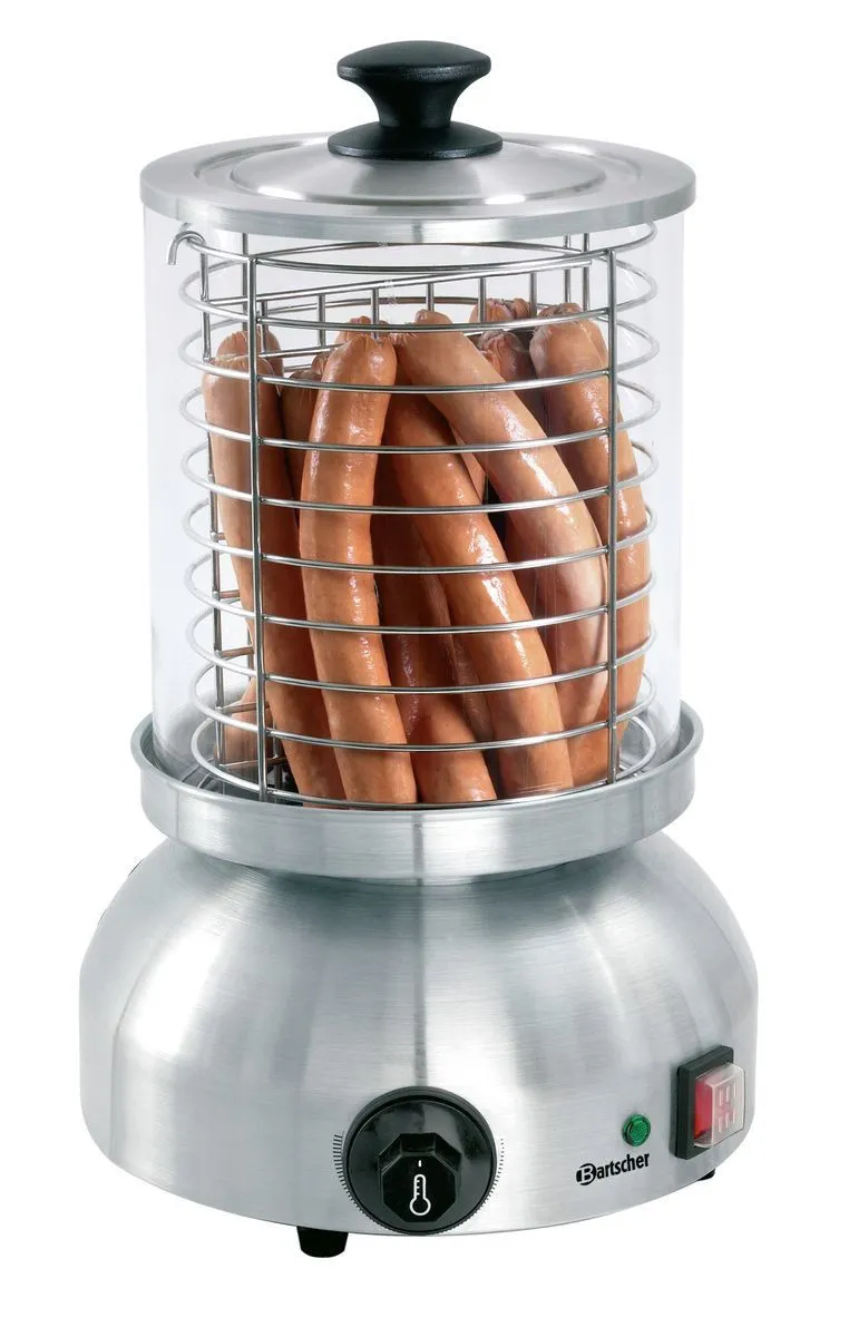 Chauffe Saucisses avec Socle Rond