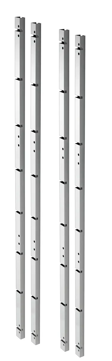 Jeu de 4 Glissières de Support pour Mini Chambre Froide