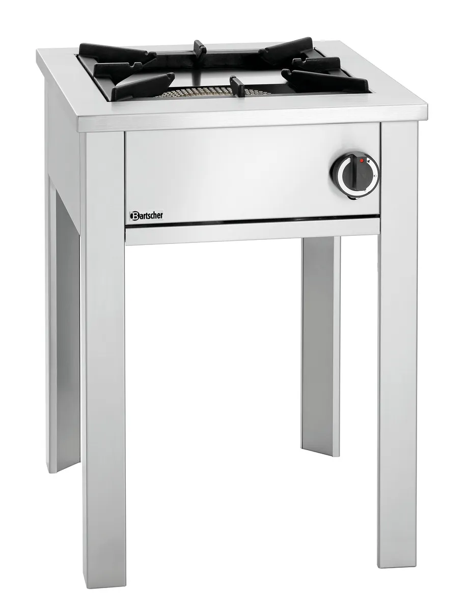 Réchaud à Gaz sur Pieds Professionnel - 1 Feu 28 cm