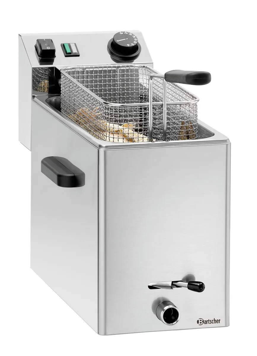 Friteuse Electrique SNACK XL Plus avec Vanne de Vidange - 8 L