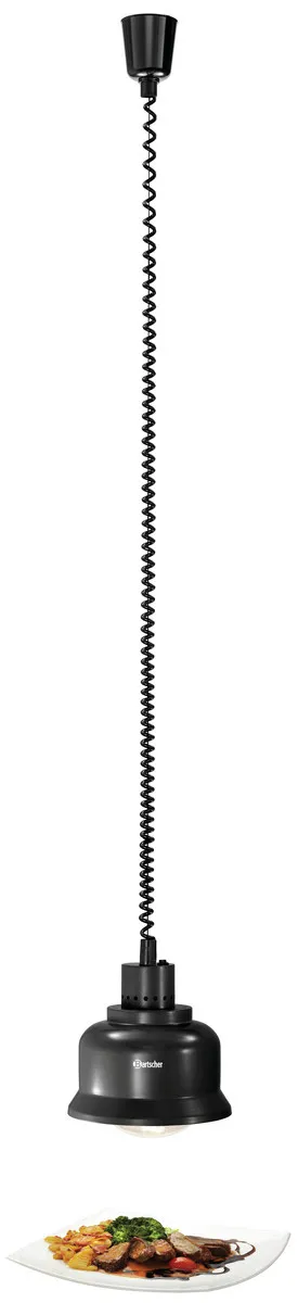 Lampe Chauffante Infrarouge Noire