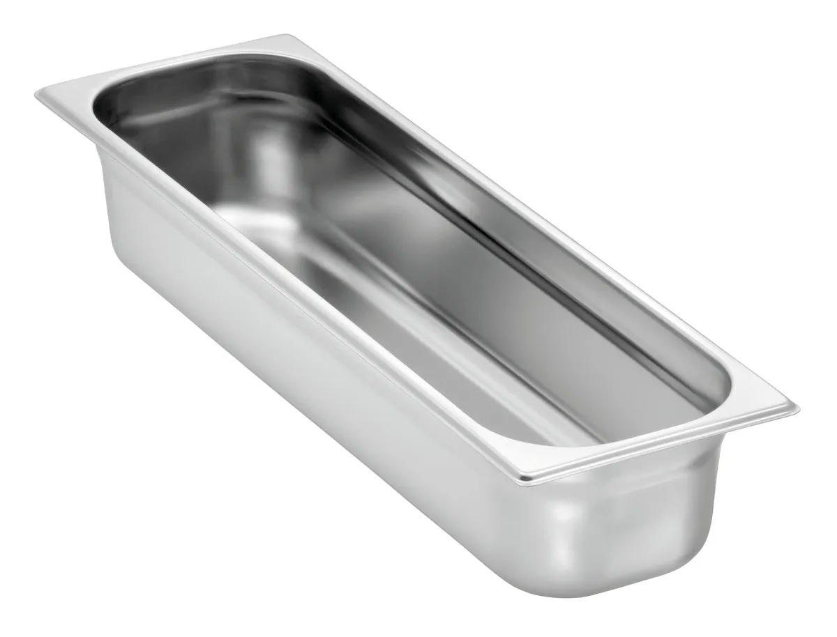 Bac Gastro GN 2/4 Inox - Profondeur 100 mm - 6 L