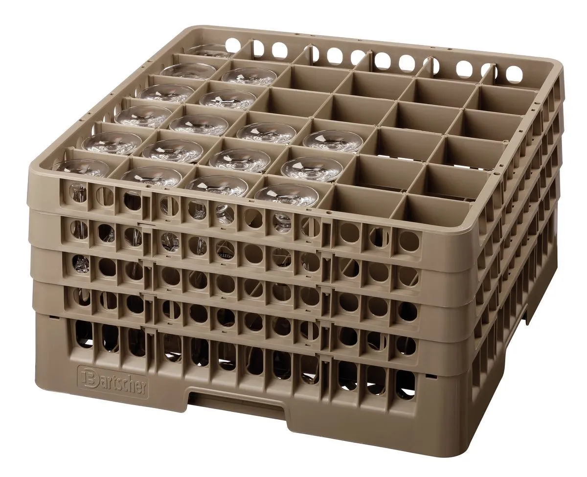 Casier de Lavage - 36 Cases - H 266 mm