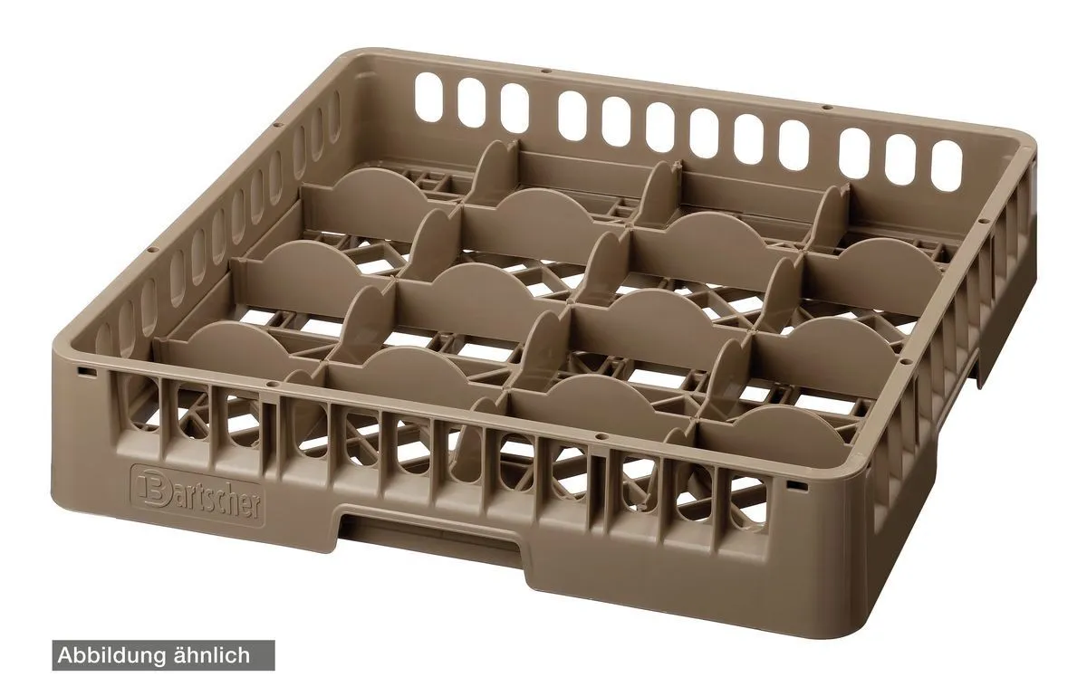 Casier de Lavage - 16 Cases - H 266 mm