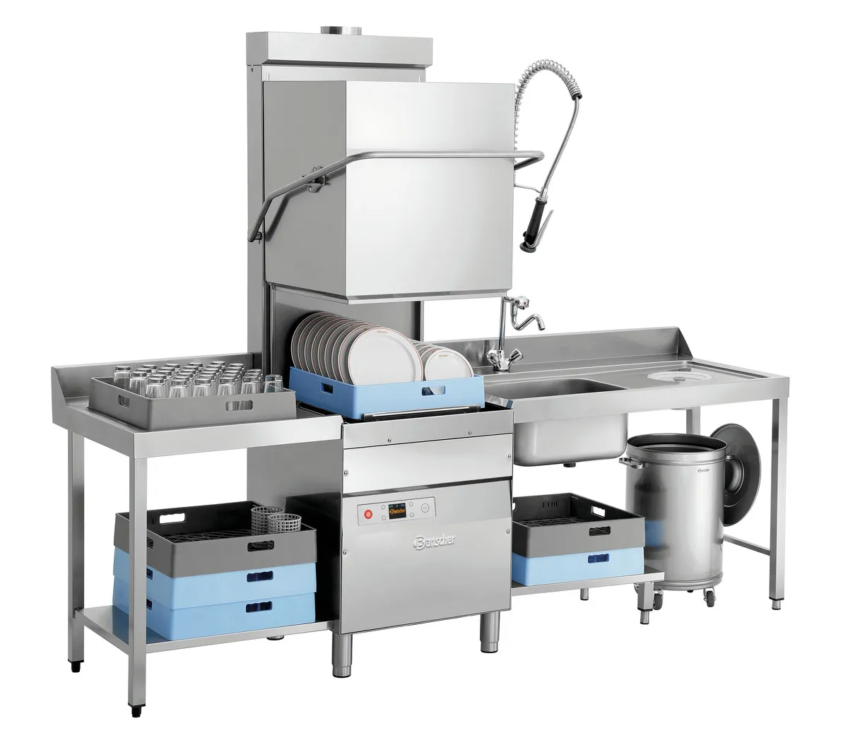 Lave-vaisselle à Capot DS Eco 500 LPR - 50 x 50 cm