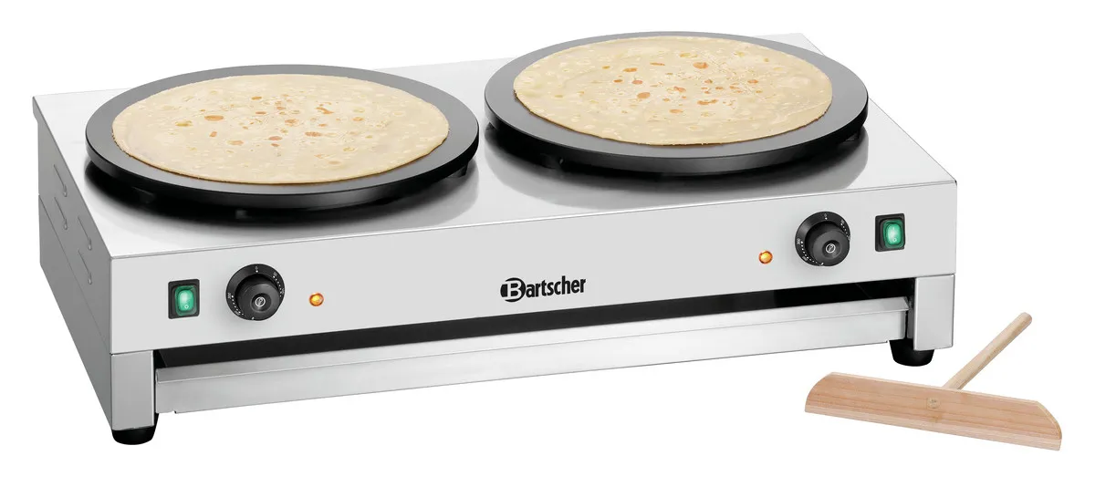 Crêpière Electrique Double - 40 cm