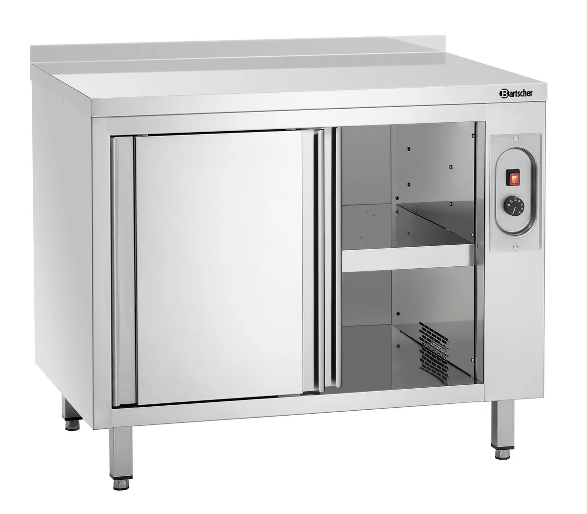 Armoire Chauffante avec Dosseret - L 1000 x P 700 mm
