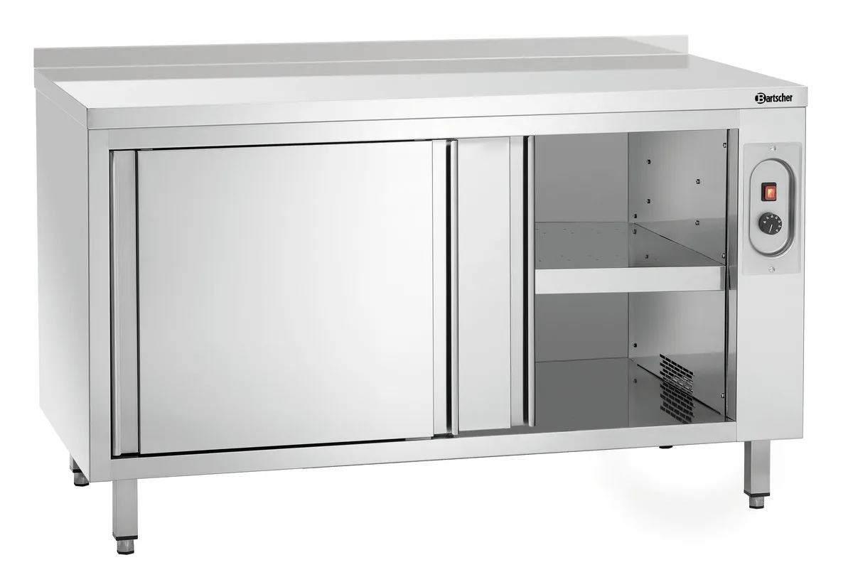 Armoire Chauffante avec Dosseret - L 1400 x P 700 mm