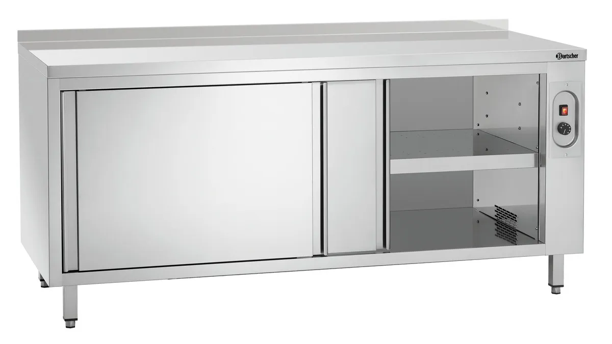 Armoire Chauffante avec Dosseret - L 1800 x P 700 mm