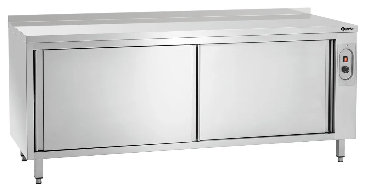 Armoire Chauffante avec Dosseret - L 2000 x P 700 mm