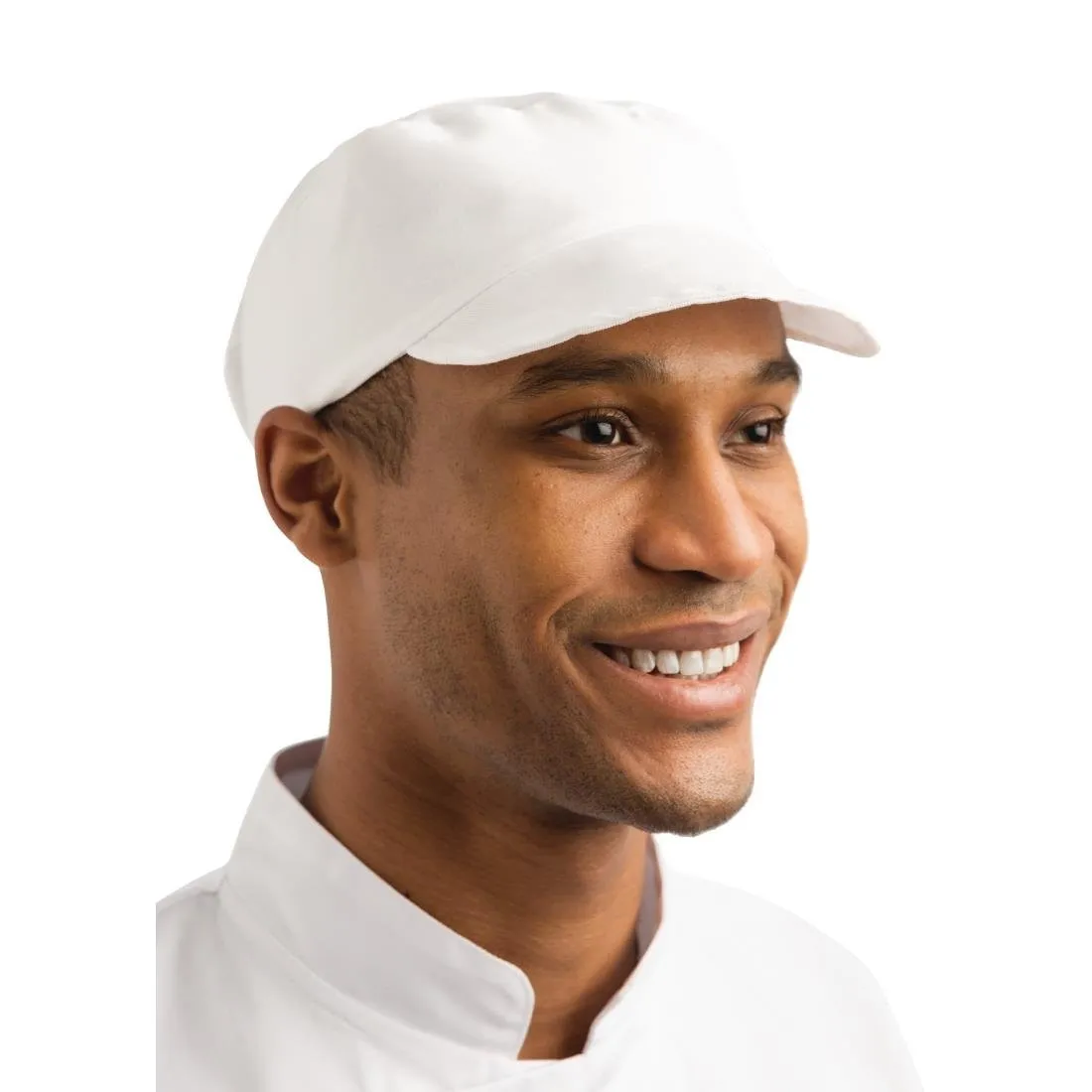 Casquette de Boulanger Blanche en Coton - Taille Unique