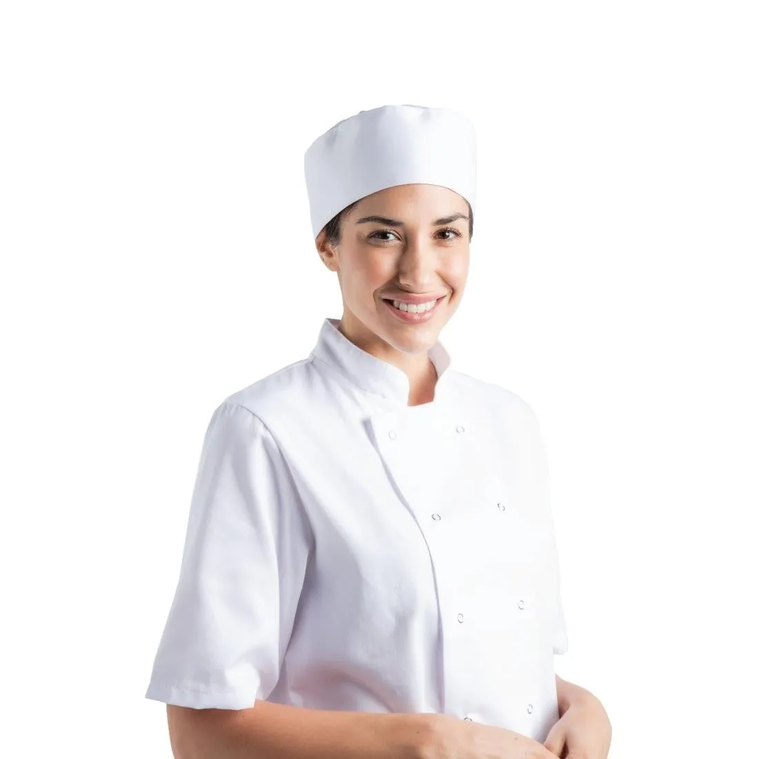Calot De Cuisine Blanc - Taille Unique