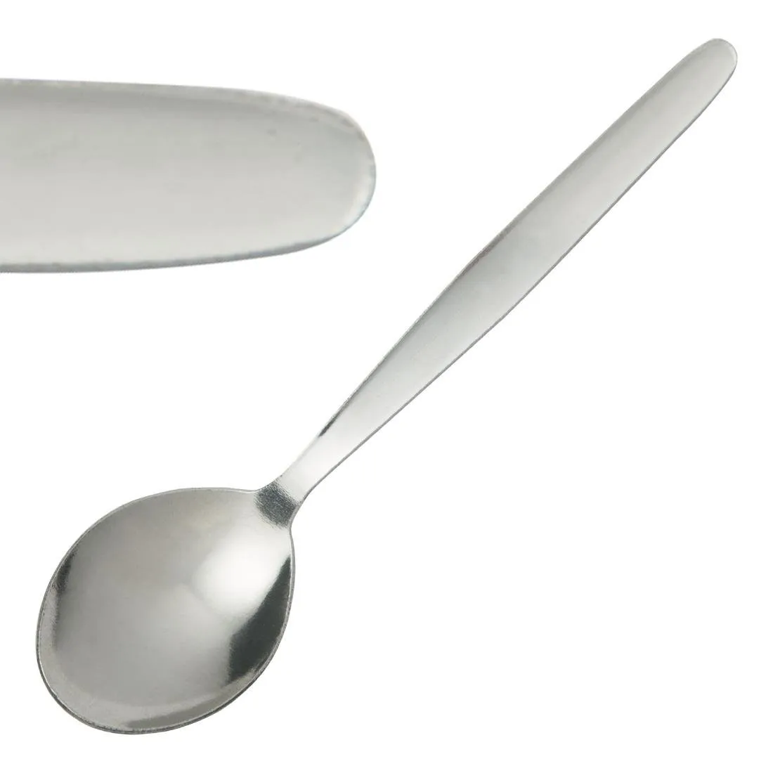 Cuillère à Soupe Ronde Kelso en Inox - Lot de 12