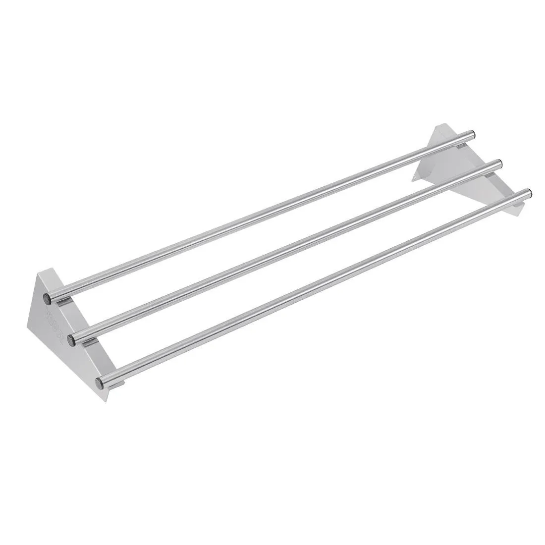 Etagère Murale Tubulaire en Inox - 1200 x 300 mm