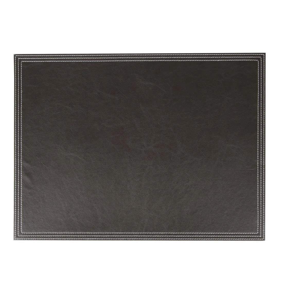Set de Table en Simili Cuir Marron - 300 x 400 mm