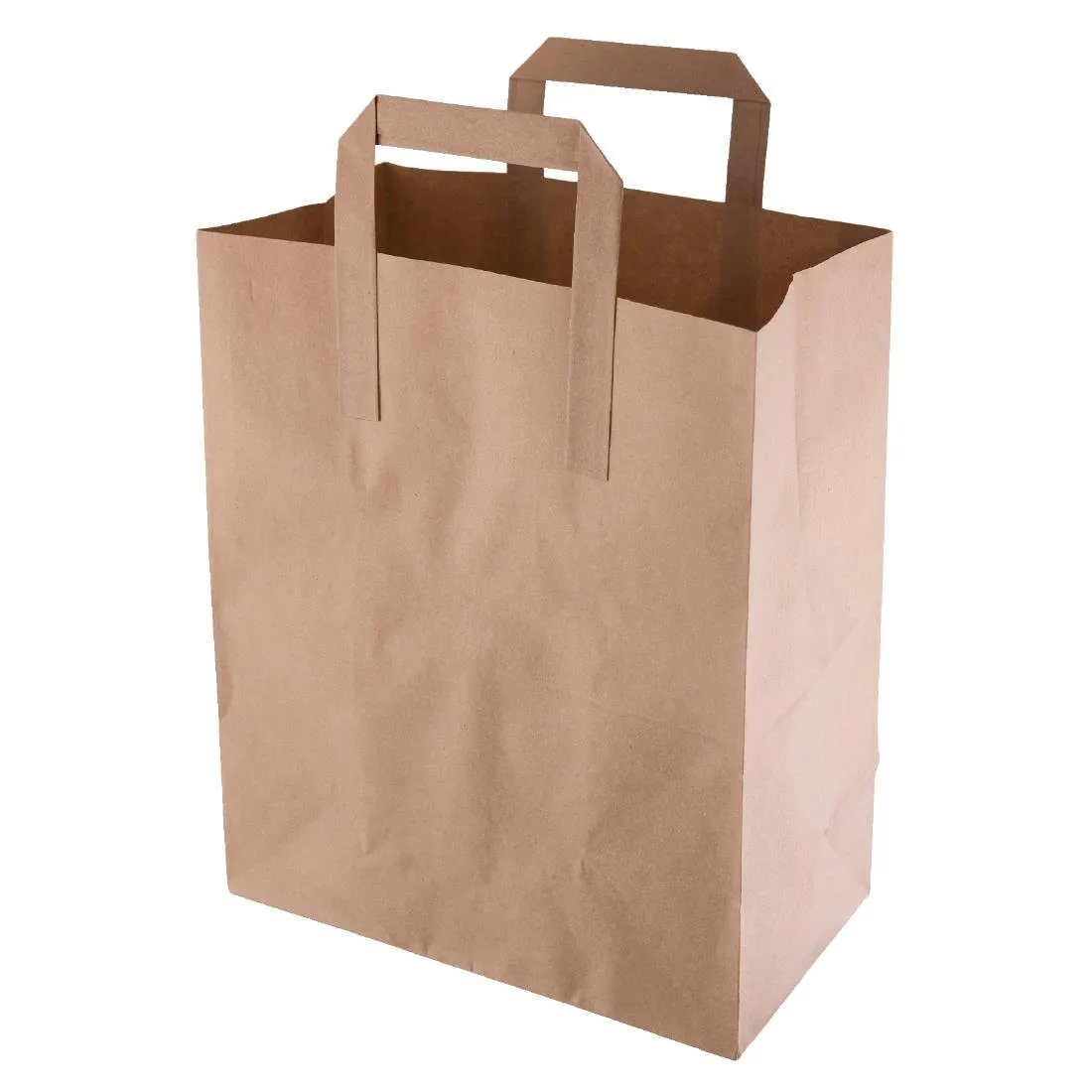 Sac en Papier Recyclable Marron - 255 x 215 mm - Lot de 250