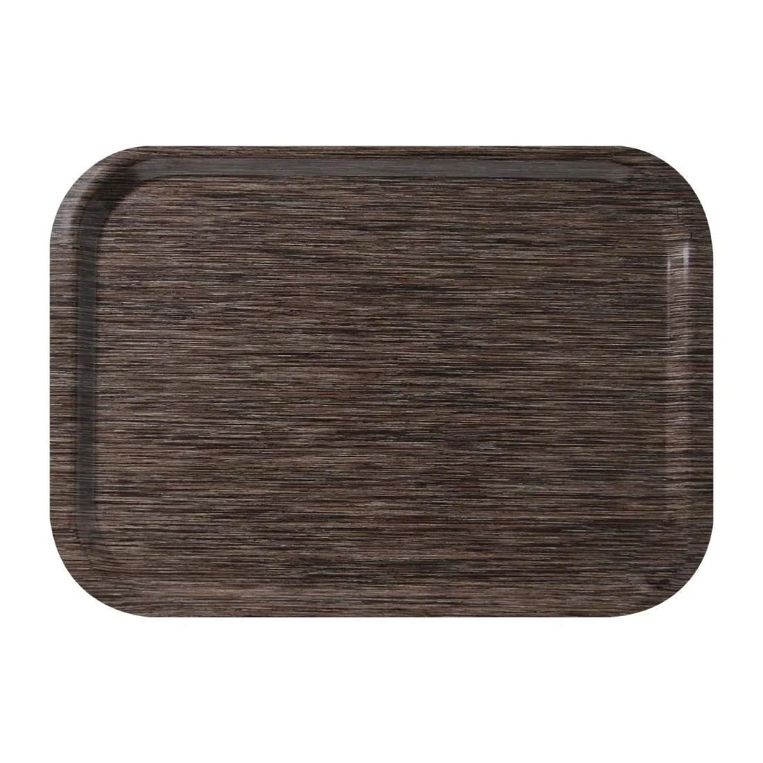 Plateau de Service Wengé en Mélamine - 375 x 265 mm