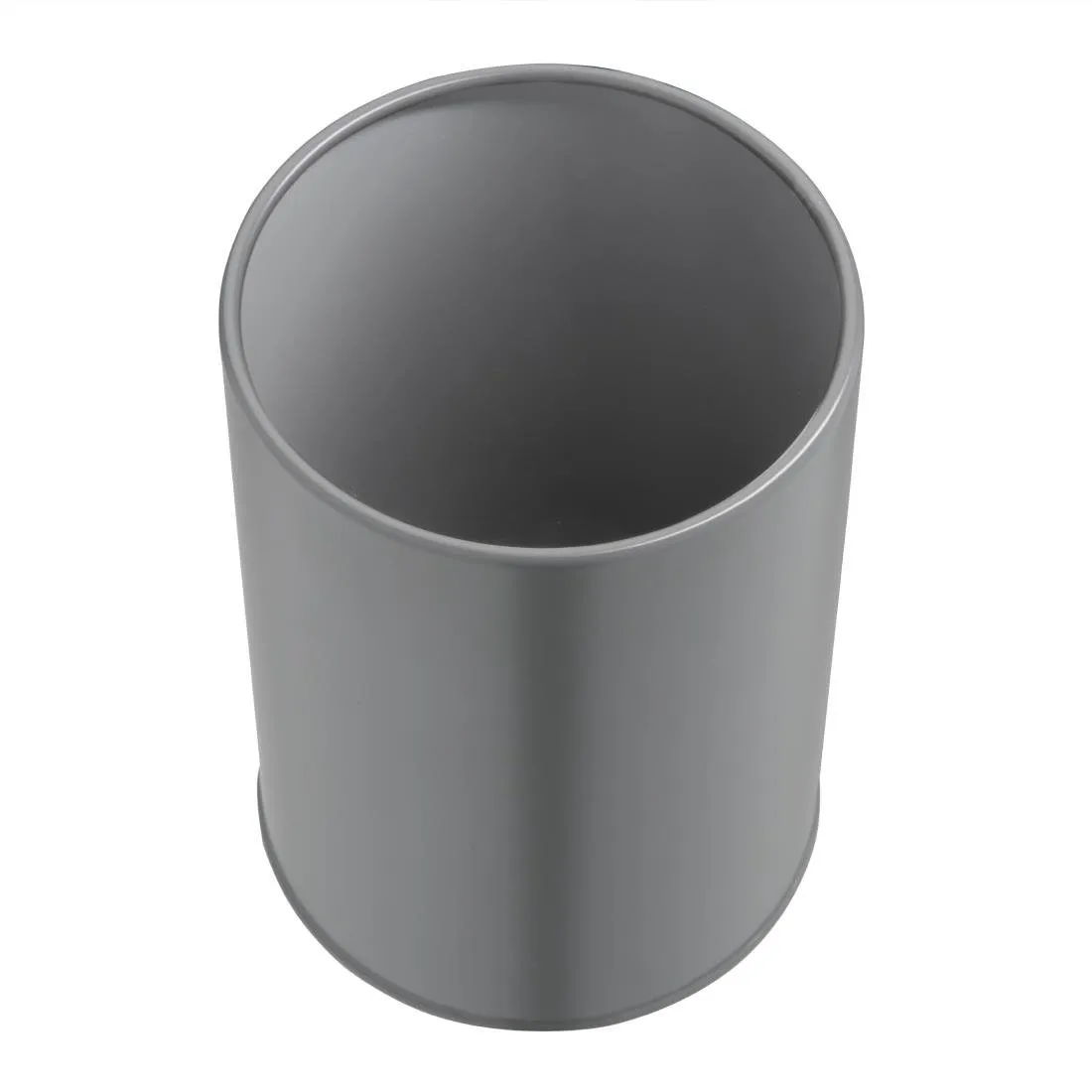 Récipient à Couverts Galvanisé Gris - Ø 110 mm