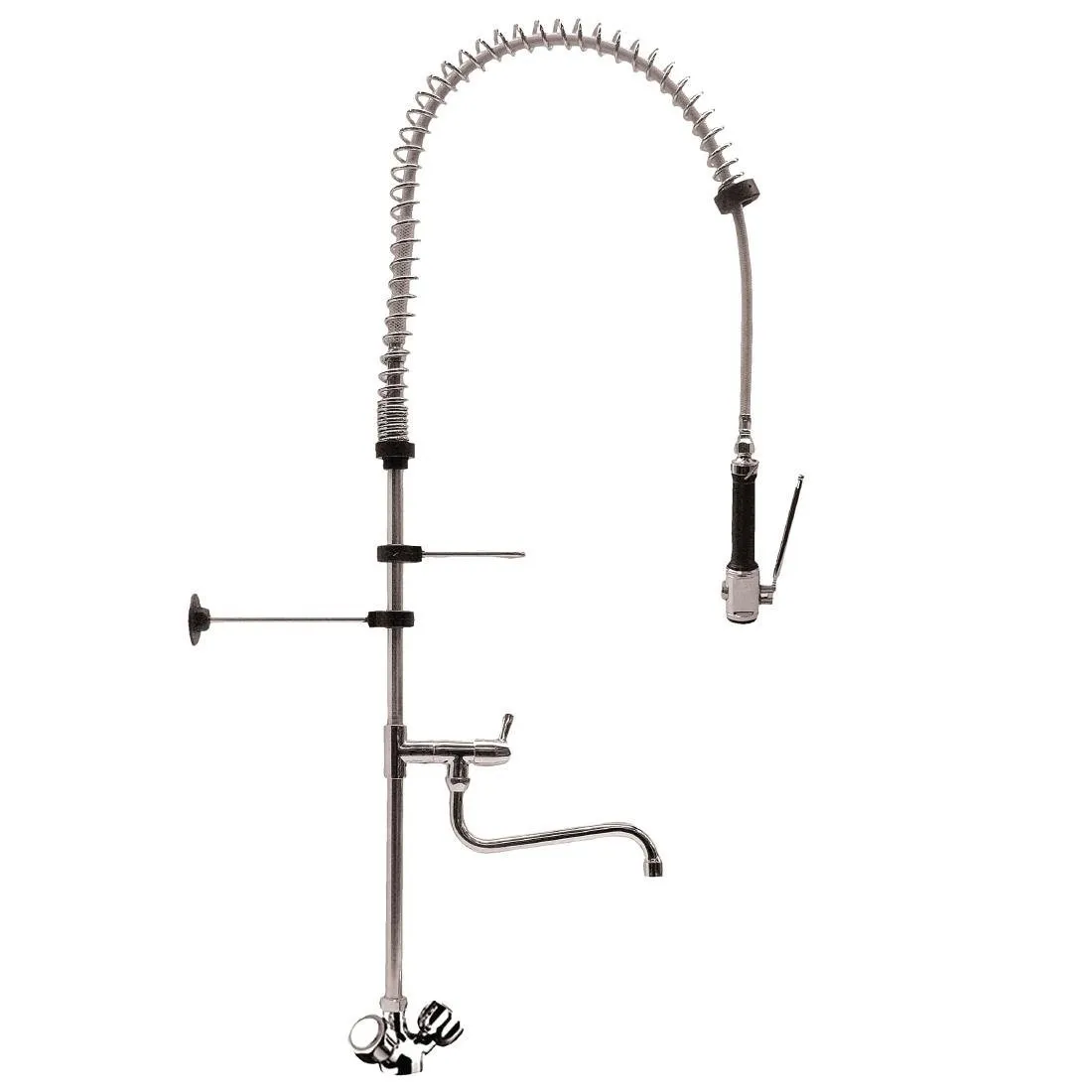 Douchette Mélangeur Monotrou Standard Avec Col De Cygne
