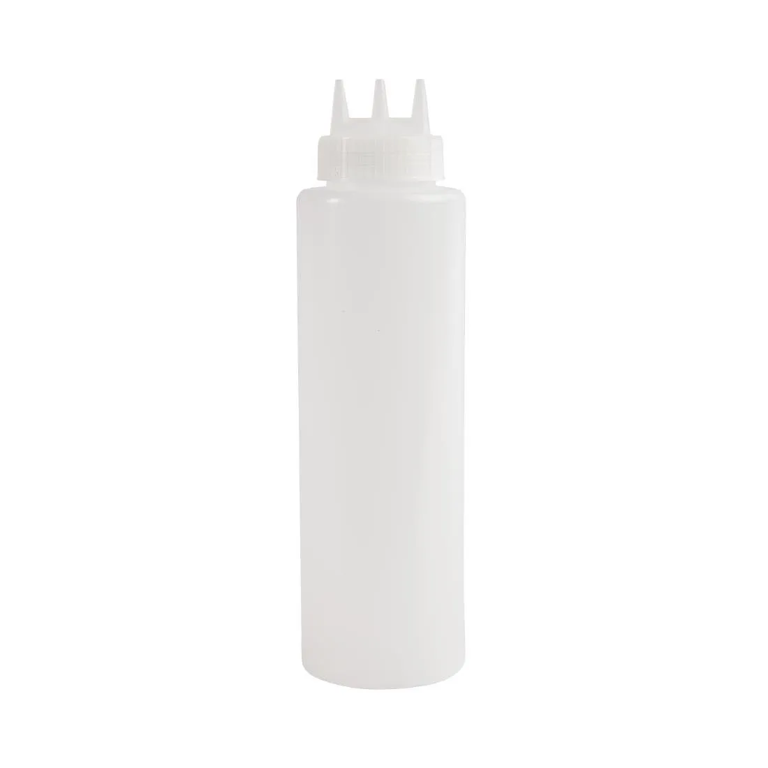 Bouteille Souple Transparente 3 Embouts - 908 ml