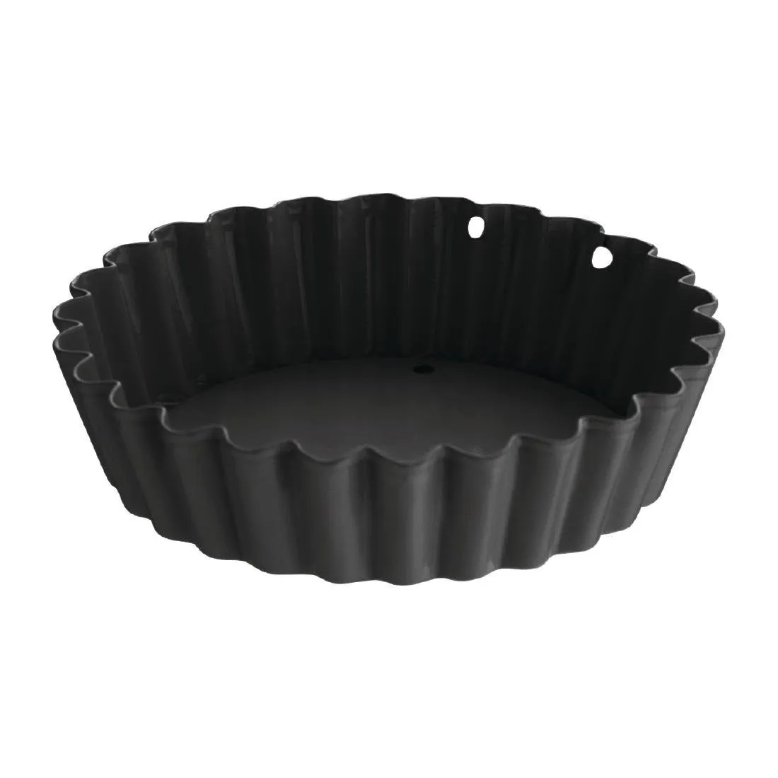 Moule à Tartelette Cannelé Anti-adhésif avec Fond Amovible - ø 8 cm - Lot de 3