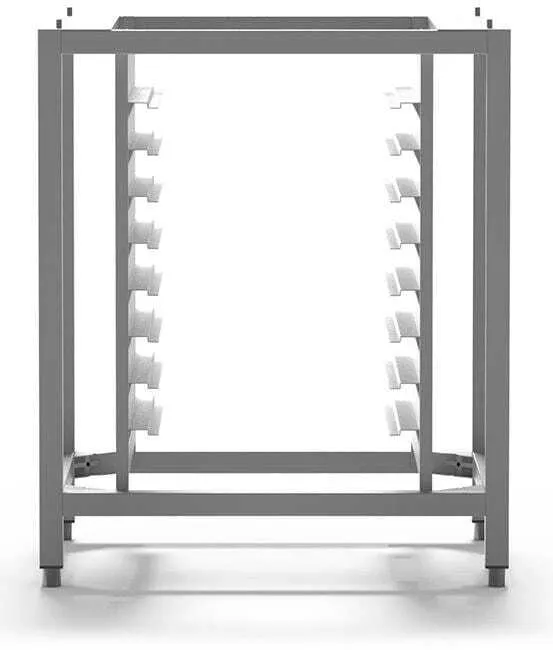 Piètement pour support 8 plaques pour four professionnel Caboto