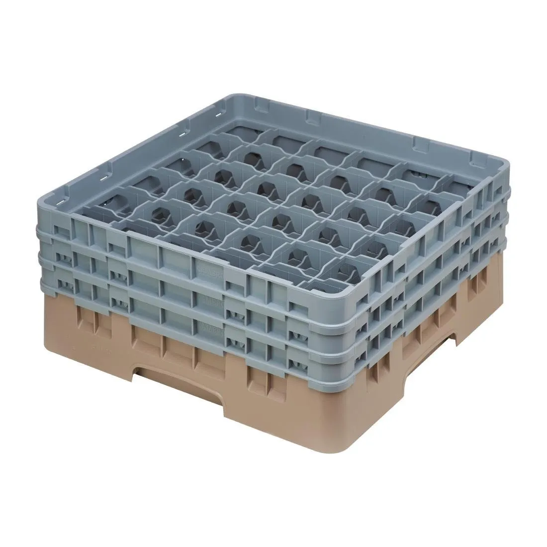 Casier à Verres 36 Compartiments Camrack Beige Hauteur Max - 174 mm