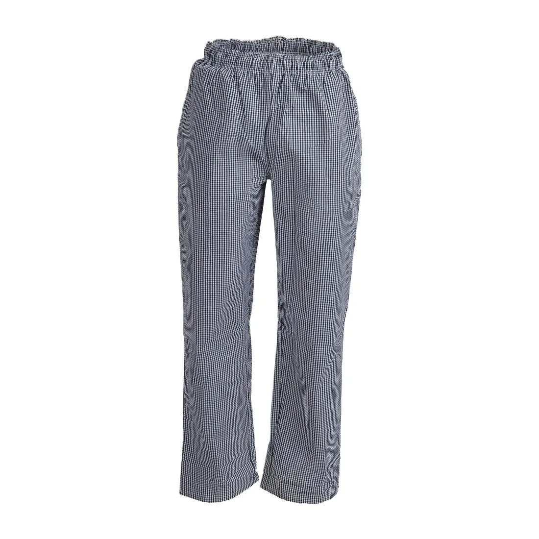 Pantalon De Cuisine Mixte Vegas Petits Carreaux Noirs Et Blancs Taille Xl