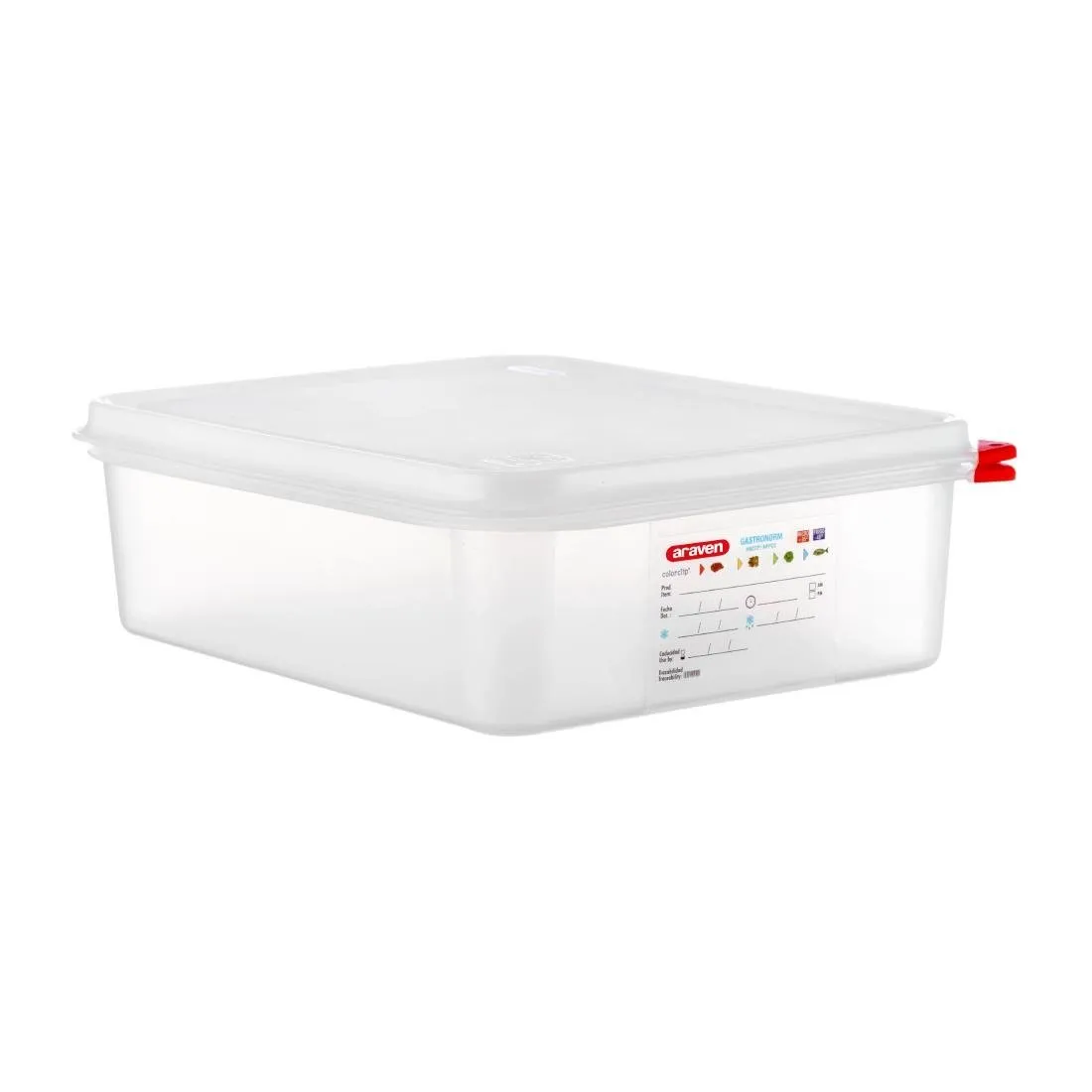 Boîte Alimentaire Gn1/2 6,5L - Lot De 4