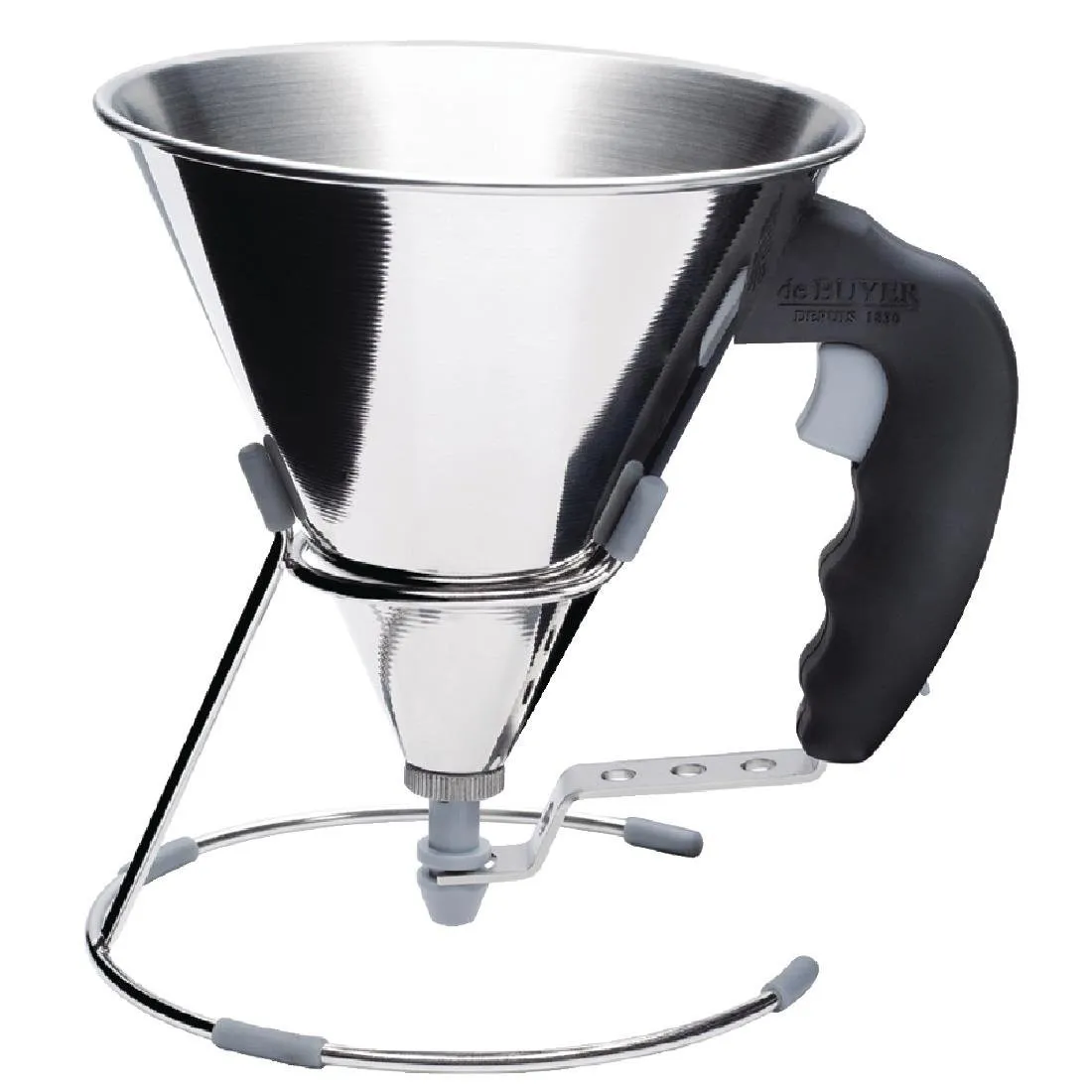 Mini Entonnoir en Inox À Piston Automatique- 800ml