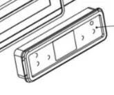 Joint d'étanchéité pour Panneau de commande avec Ecran LCD