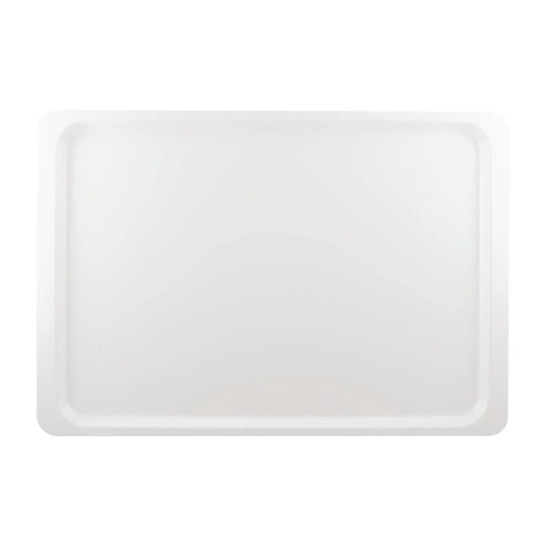 Plateau De Service En Polyester Euronorme 530 X 370Mm Blanc