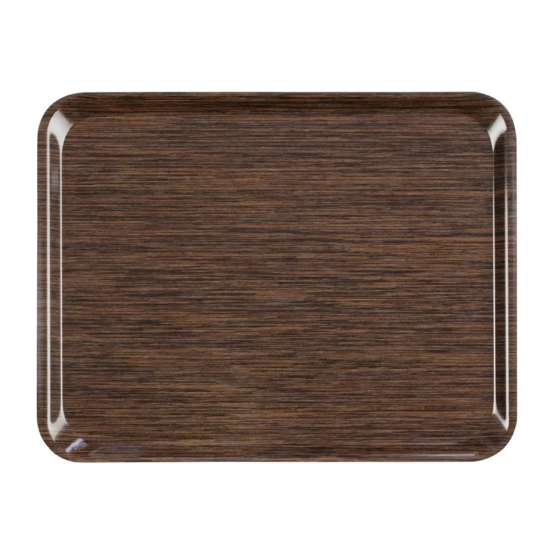 Plateau De Service En Mélamine Self 46X36Cm Wengé