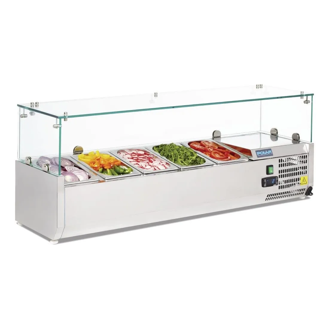 Vitrine À Ingrédients Réfrigérée Série G - 5 x GN 1/4