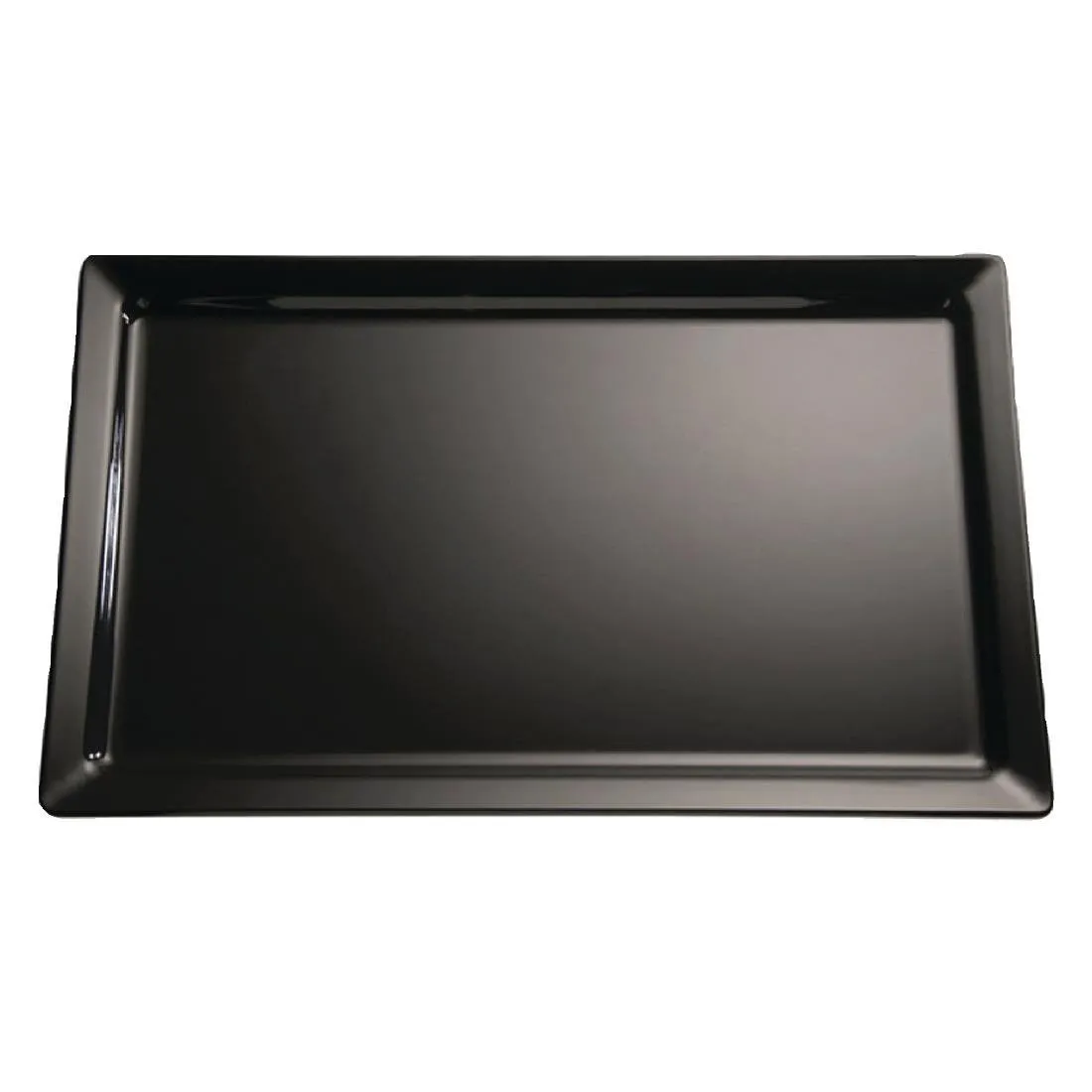 Plateau En Mélamine Pure Noir Gn1/2