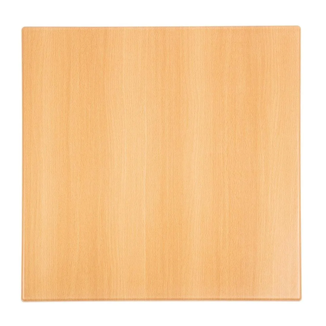 Plateau De Table Carré Effet Hêtre - 600mm