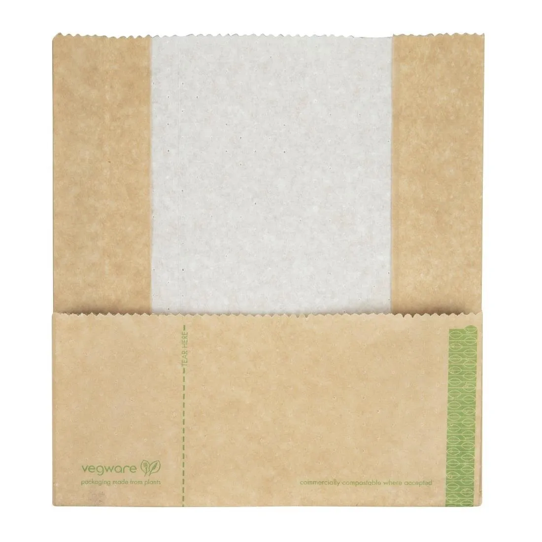 Sachets Panini Kraft Compostables - Lot de 500