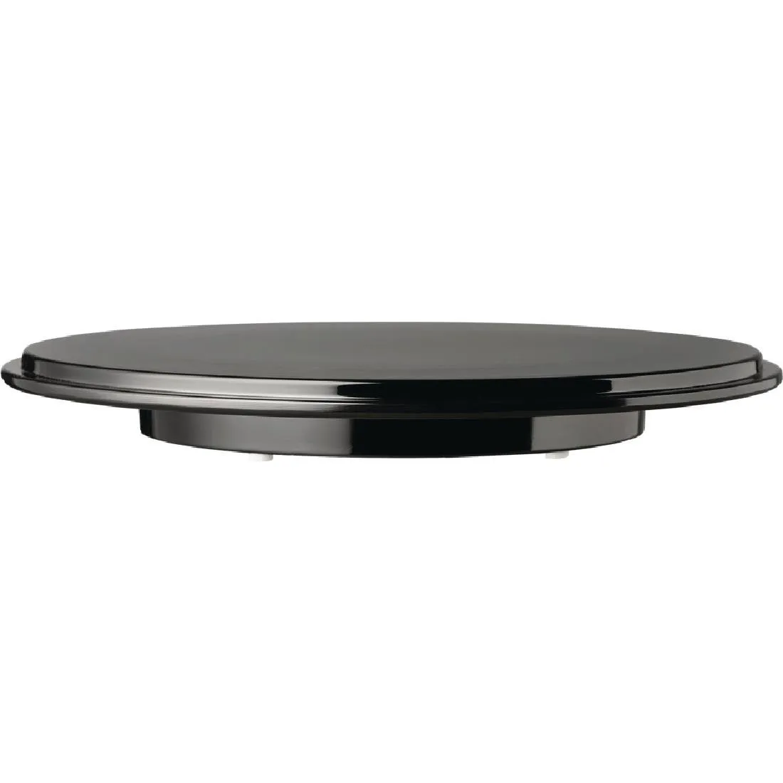Plat À Gâteau En Mélamine Pure Noir - Ø310Mm
