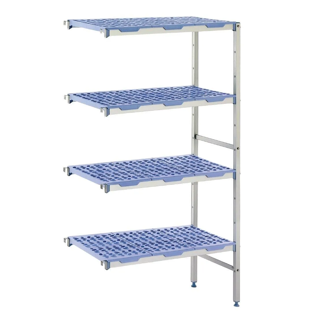 Rayonnage Modulaire En Angle 4 Niveaux - L 1453 x P 500 mm
