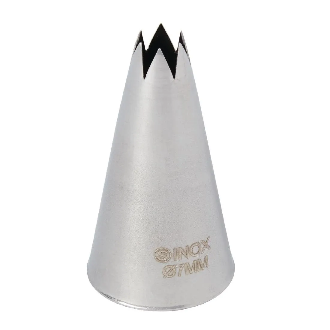 Douille Inox Cannelée 7Mm