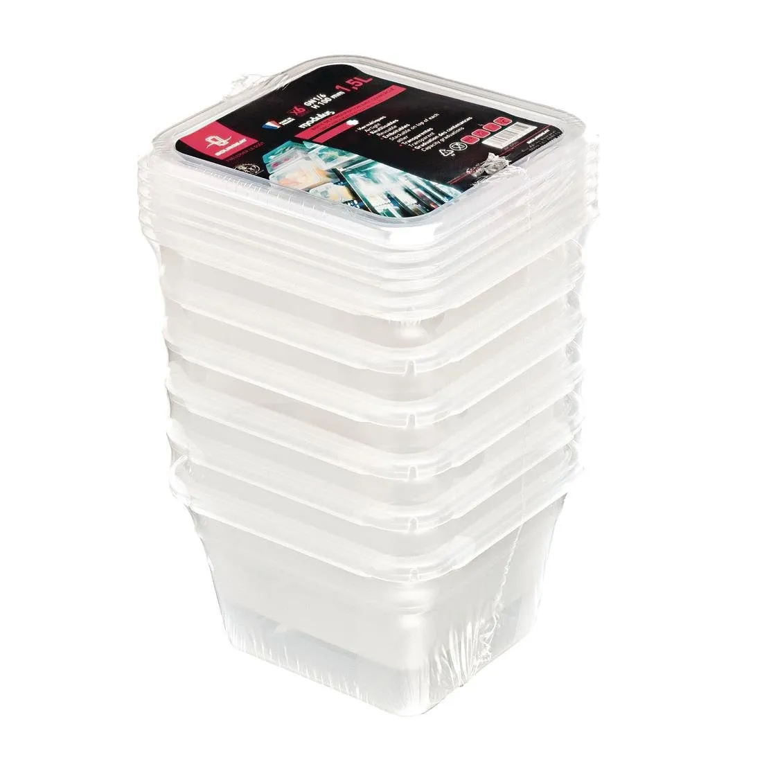 Boîte De Stockage Gn1/6 Modulus Utilisation Intensive 2L - Lot De 6