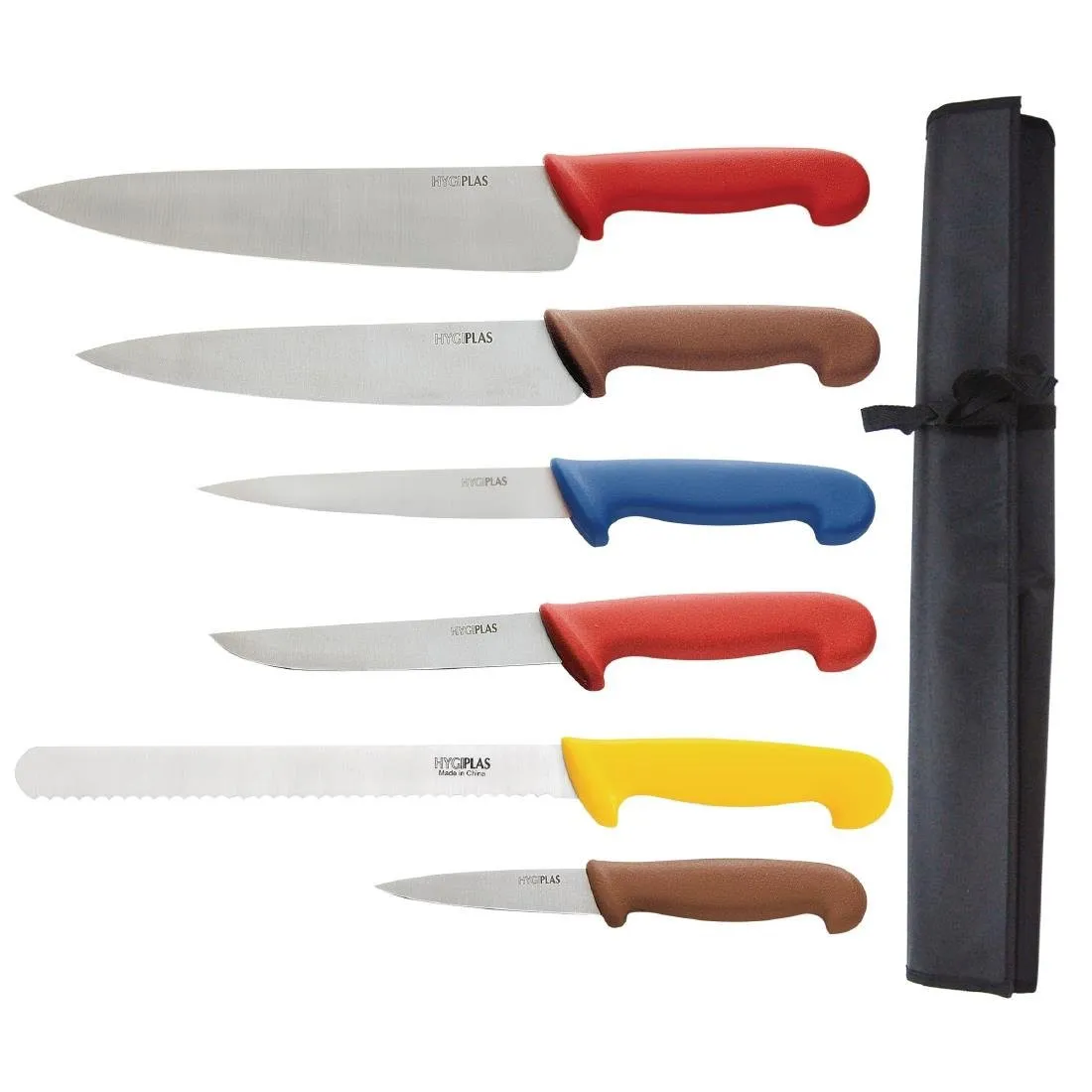 Trousse Avec Ensemble De 6 Couteaux Couleurs
