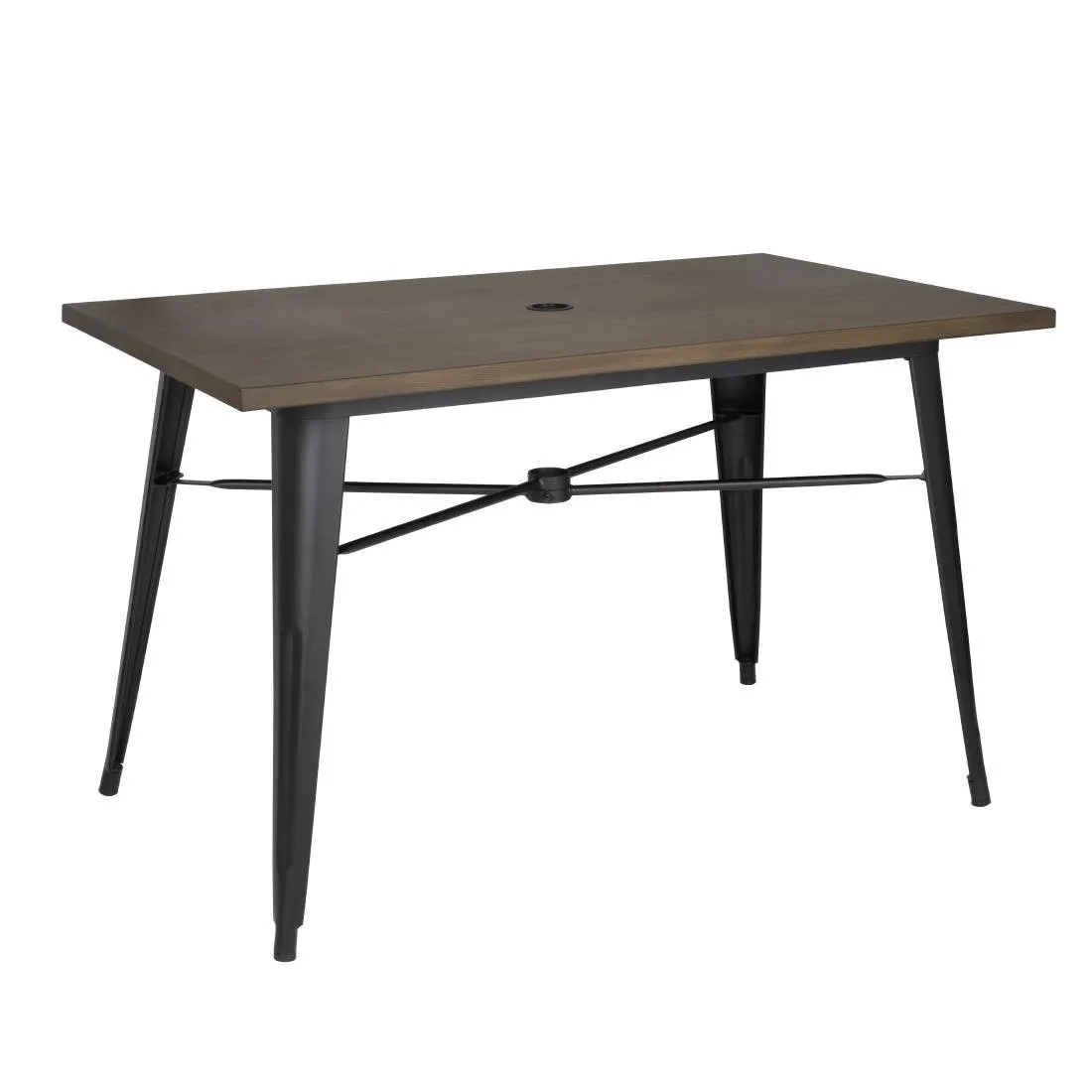 Table D'extérieur Bois Noir