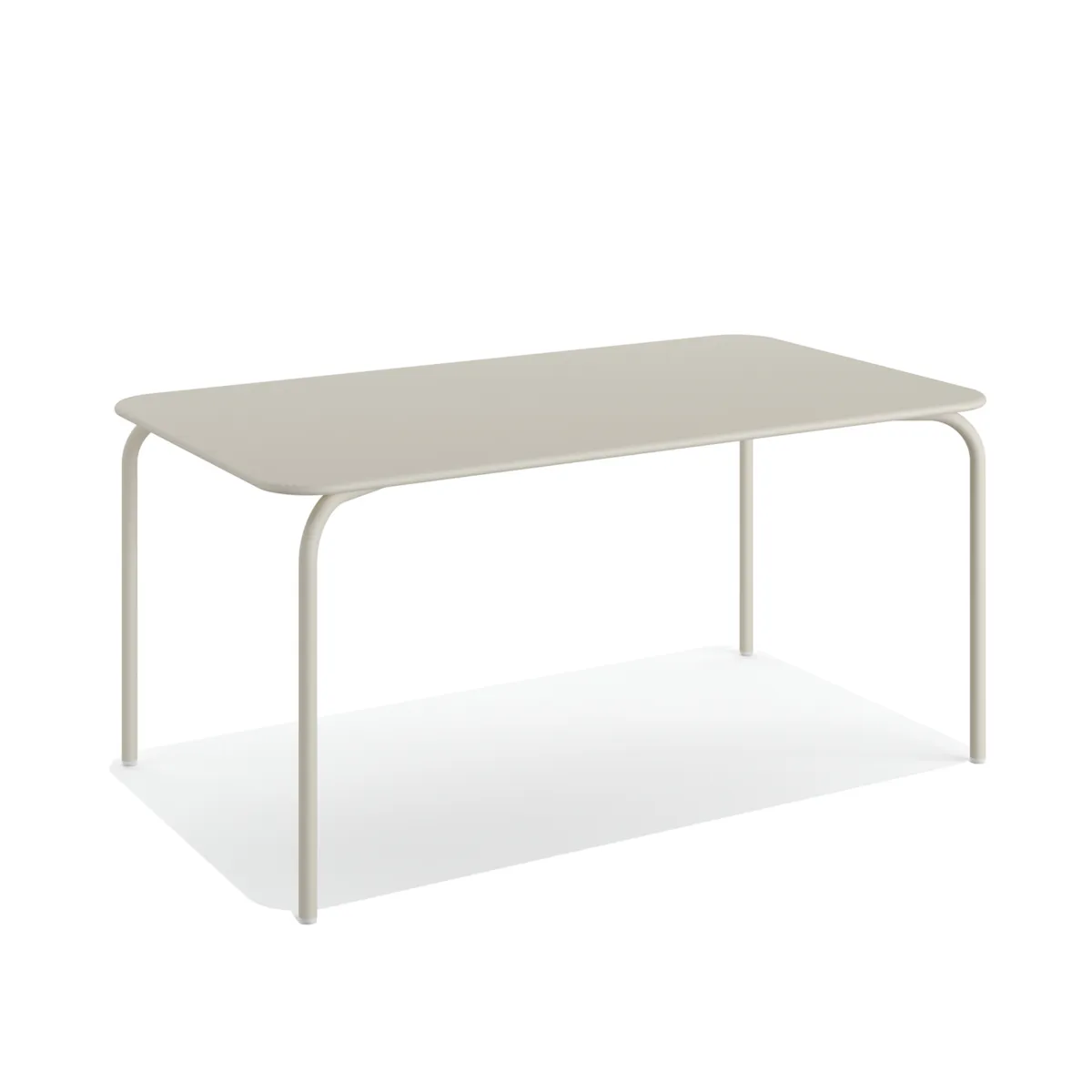 Table de Jardin Shine Métal - Beige