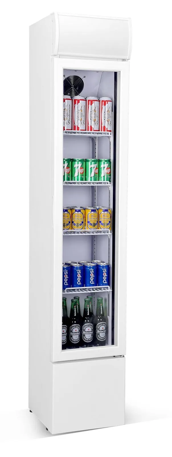 Armoire à Boissons Blanche - 105 L