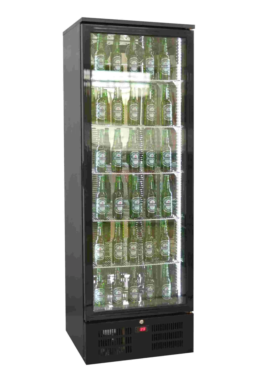 Arrière-Bar Réfrigéré - 1 Porte Vitrée Battante - 293 L