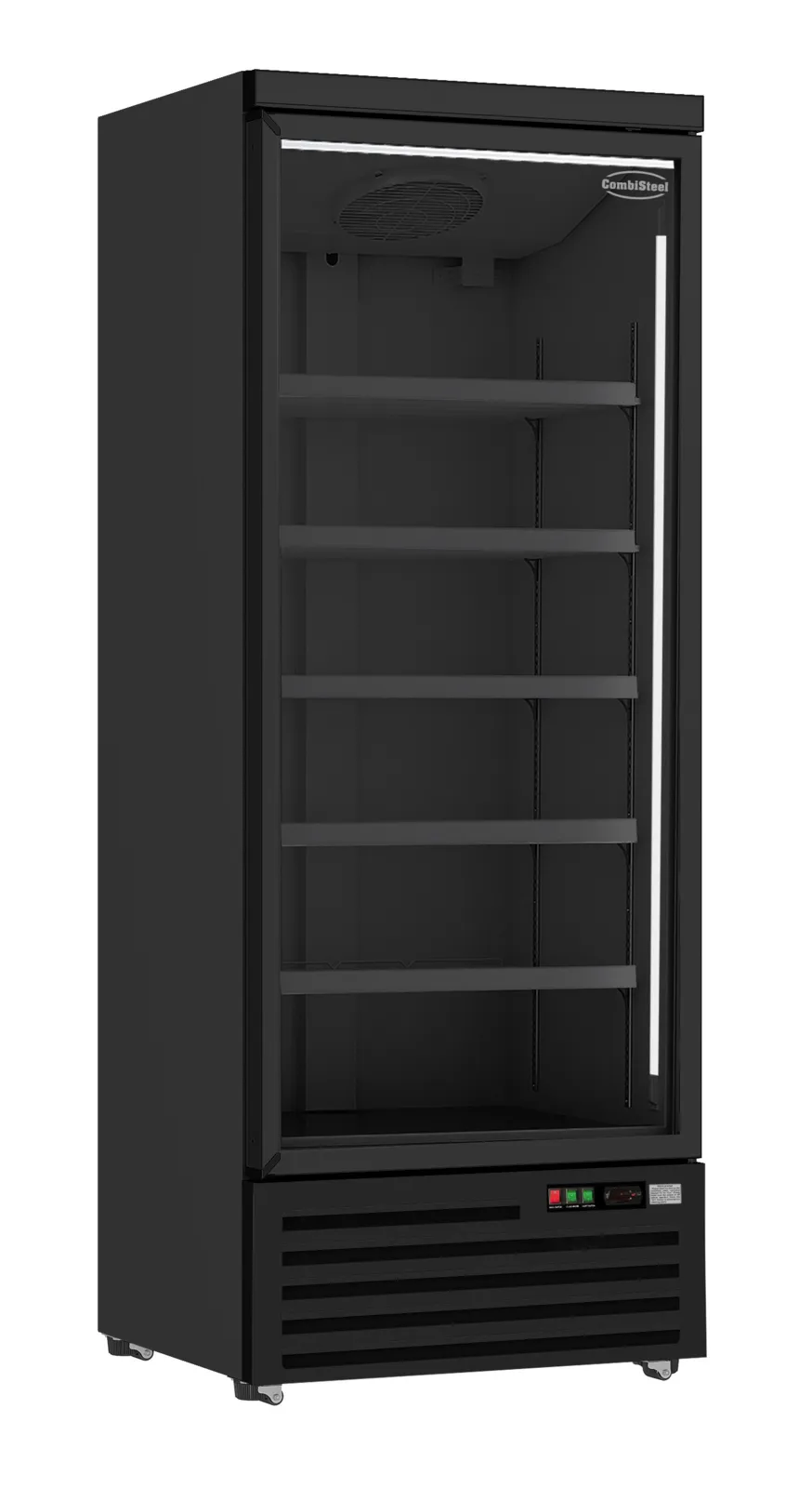 Vitrine Réfrigérée Positive 1 Porte Noir – 600 L