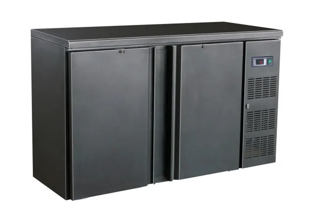 Arrière-Bar Réfrigéré à 2 Portes Battantes - 350 L